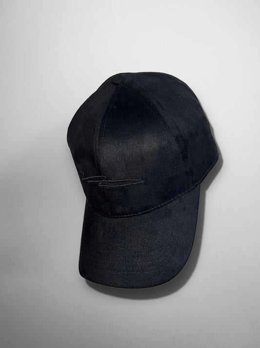 Racing Collective Faux Suede Black Cap