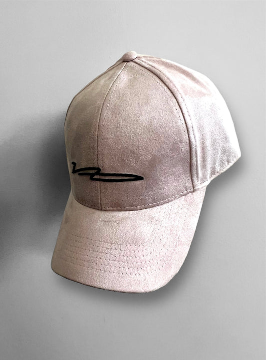 Racing Collective Faux Suede Pink Cap