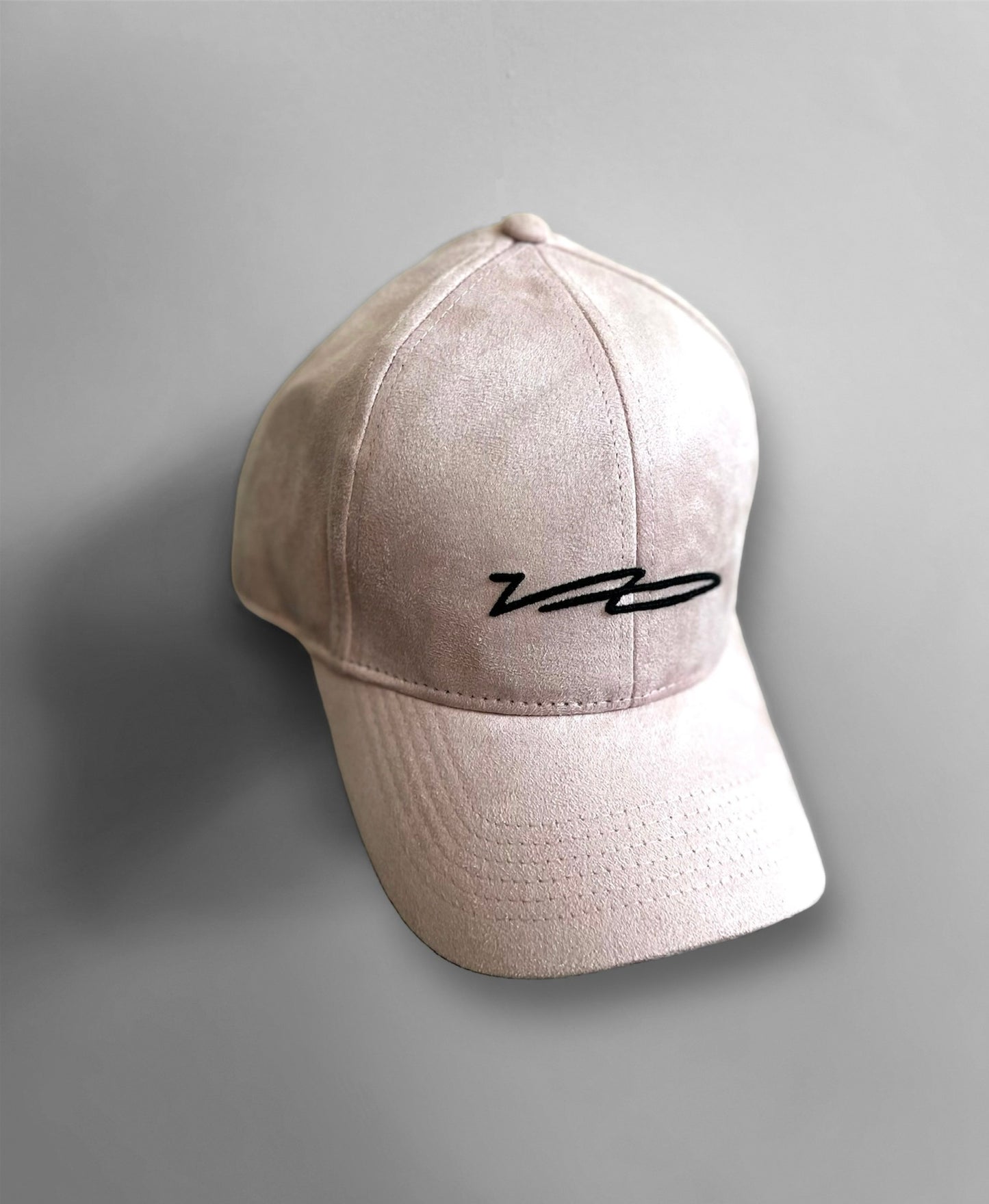 Racing Collective Faux Suede Pink Cap